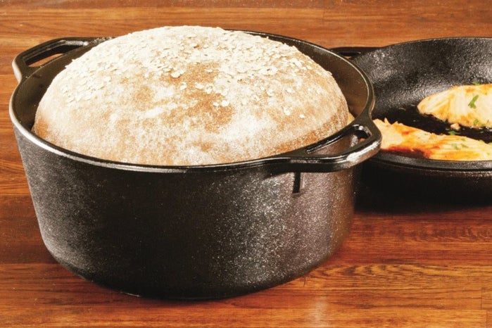 Lodge LCC3 Cast Iron Combo Cooker.